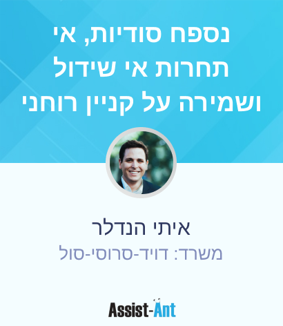 נספח סודיות, אי תחרות אי שידול ושמירה על קניין רוחני